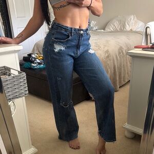 Dark blue jeans Fashion Nova: size 7